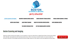 Desktop Screenshot of bostondocumentscanning.com